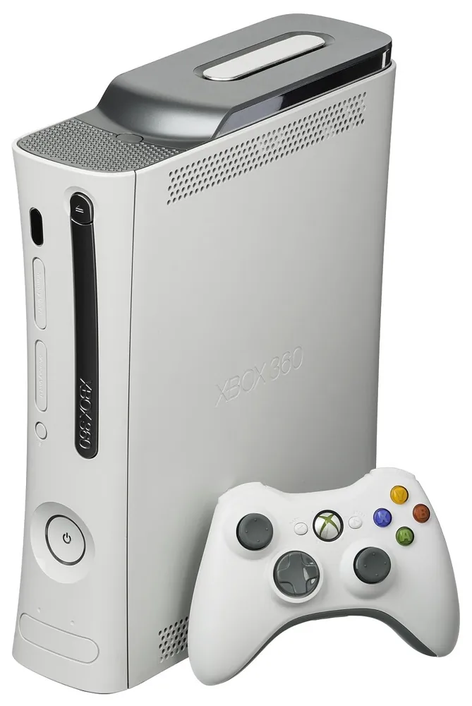 The Xbox 360 and controller